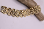 Load image into Gallery viewer, Vintage 1950s gold link bracelet -costume jewellery - hollywood glamour
