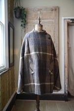 Load image into Gallery viewer, Vintage 1960s Wool Cape – Jimmy Hourihan – Irish Tweed – Old money
